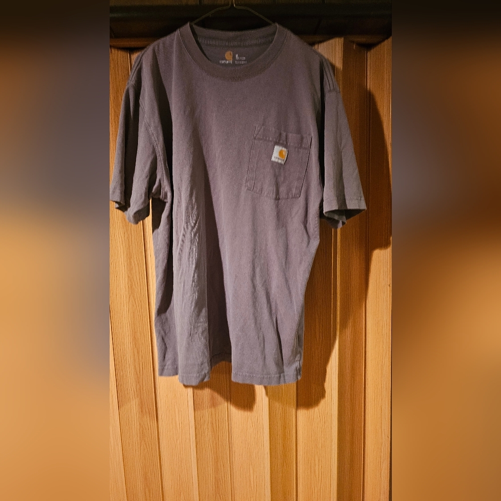 Mens medium Carhartt shirt with pocket